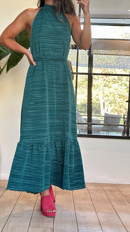 Vestido Vicente verde