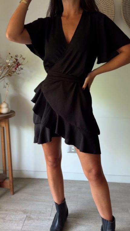 Vestido Amelia negro PRE VENTA
