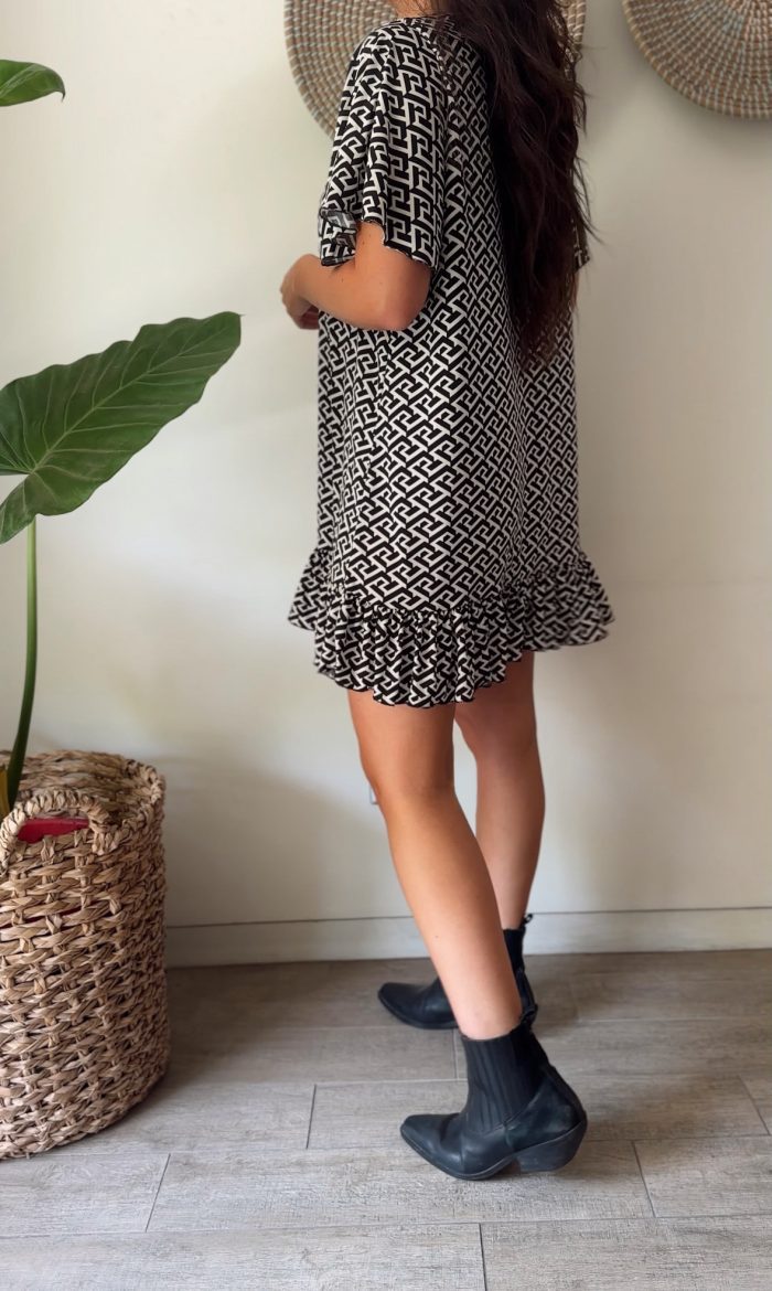 Mini vestido estampado - Imagen 2