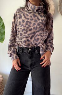 Chaleco Mariana leopardo