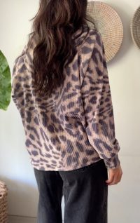Chaleco Mariana leopardo - Imagen 4