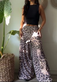 Pantalón Angora leopardo